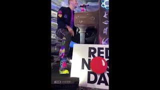 Coldplay - Paradise Live 2021 (Tik Tok Red Nose Day)