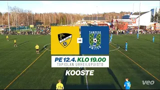 KOOSTE: FC Honka - TamU / Kakkonen / 12.4.2024 / Tapiolan Urheilupuisto