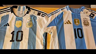 2023 vs. 2024 Adidas Lionel Messi Argentina Home Jersey Comparison! Which Kit Looks Better?