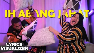 IH ABANG JAHAT (LYRICS VISUALIZER) | ECKO SHOW feat. INTAN LEMBATA - Kini Ecko Pergi Meninggalkanku