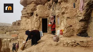Living in a Cave | Cooking Rural Style Food | village life Afghanistan