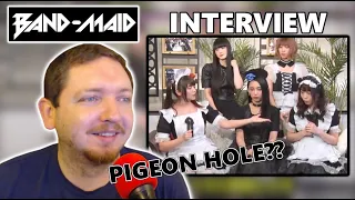 {REACTION} Band Maid Interview Jp+Eg Subs