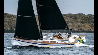 Hallberg-Rassy 50 test in Sweden 2021