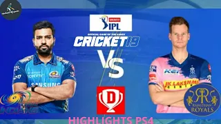 MI vs RR | 20TH IPL 2020 MATCH HIGHLIGHTS | CRICKET 19