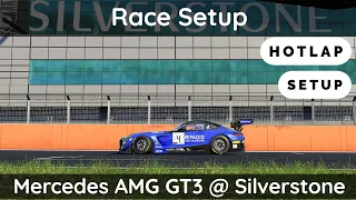 ACC: Mercedes AMG GT3 @ Silverstone [Race Setup Walkthrough + Hotlap]