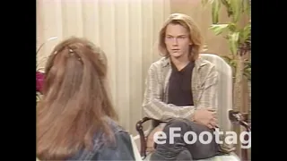 River Phoenix Toronto News Interview