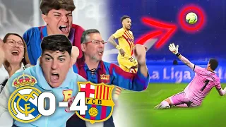 LOS BUYER REACCIONAN al MADRID 0-4 BARÇA *LOCOS con la XAVINETA*