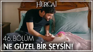 Miran'ın bebek sevgisi! - Hercai 46. Bölüm