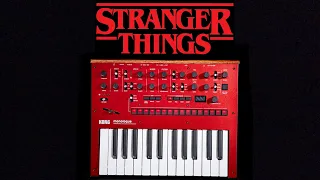 Stranger Things - Synthesizer Tutorial. Korg Monologue