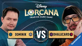 Disney Lorcana - Das Duell Dhalucard vs. Dominik (Radio Nukular) | Amethyst-Rubin vs. Saphir-Stahl