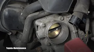 Toyota Matrix Throttle Body Inspection