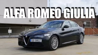 Alfa Romeo Giulia Super 2.2d (ENG) - Test Drive and Review