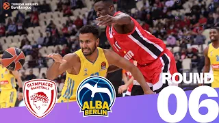 Olympiacos edges ALBA!  | Round 6, Highlights | Turkish Airlines EuroLeague