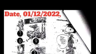 Thai lottery 2nd paper 2nd part 01/12/2022