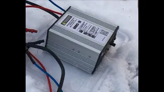 Качество провода NANO-20 на холоде.