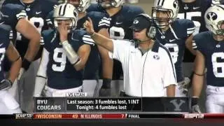 All 7 BYU Turnovers vs. Utah - 2011