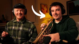 I hired a trumpet player and we made this stunning beat