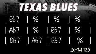 Stevie Ray Vaughan Style - Texas Blues Backing Track in Eb (solo start 0:24)
