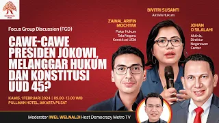 Jokowi Langgar UUD 45, DPR Wajib Makzulkan! | Johan Silalahi, Bivitri Susanti, Zainal Arifin Mochtar