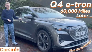 “High Mileage” EV, Q4 e-tron 60,000 Miles Review (UK)(4K) #etron | Carcode