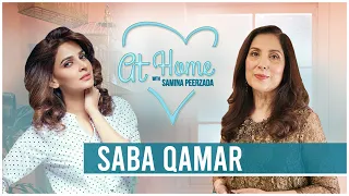 Saba Qamar | The Inside Stories | What is Love For Her | #RewindatHome with Samina Peerzada NA1G