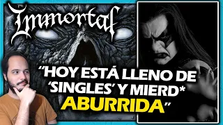 DEMONAZ destroza a la INDUSTRIA musical... "Los discos son SAGRADOS" | Immortal - Entrevista