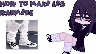 How to make leg warmers in gacha club || leg warmers tutorial