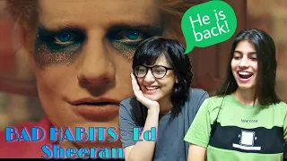 BAD HABITS | ED Sheeran | First Time Reaction !! (He is back in the game)