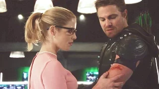 Oliver and Felicity Flashback [5x20] "We Make A Great Team"