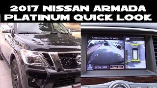 2017 Nissan Armada Platinum quick view and cool features