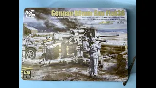 Sprue Review Border Model 1/35 German 88mm Gun Flak3