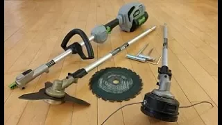 How to Attach Brush Cutter Blades to your EGO Trimmer