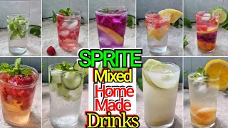 SPRITE HOMEMADE DRINKS Easy// HOW TO MAKE and MIX?#spritehomemadedrinks#easyspritedrinksLorellie TV