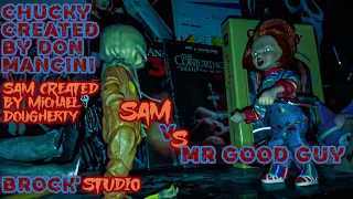 MR GOOD GUY CHUCKY VS SAM - SHORTFILM 04 - brock'studio Stop motion