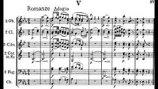 Mozart, Romance Adagio from Serenade No 10 for 13 Winds in B-flat major (Gran Partita K. 361).