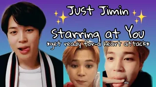 Jimin Silently Flirting with the Camera Throughout The Years in VLive