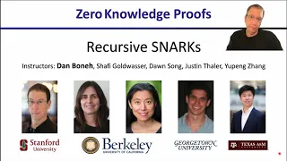 ZKP MOOC Lecture 10: Recursive SNARKs