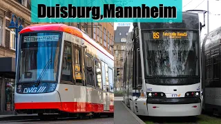 Neue Trams in Duisburg und Mannheim unterwegs, 49 € Startet