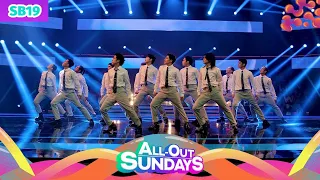 International boy group SB19 performs ‘Moonlight’ on ‘All-Out Sundays!’ | All-Out Sundays