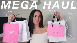 MEGA HAUL ✨ sephora, pull&bear, subdued, brandy melville, calvin klein & more!