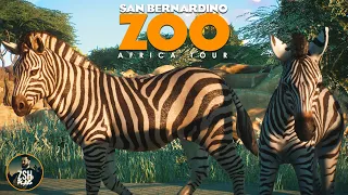 Africa! Complete African Area in Franchise Mode! | San Bernardino Zoo | Planet Zoo