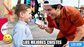 SI TU CHISTE DA RISA TE DOY DINERO 😂 | Los ADN