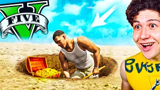 ENCONTRÉ el TESORO SECRETO de GTA 5! (Mods)