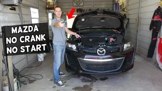 MAZDA NO CRANK NO START FIX  MAZDA 2 3 5 6 CX-3 CX-5 CX-7 CX-9