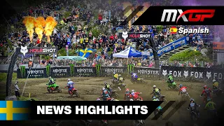 News Highlights en Español | MXGP of Sweden 2023 #MXGP #Motocross