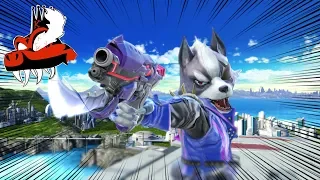 SILVER SPACE WOLF - A Wolf Montage (Super Smash Bros. Ultimate)