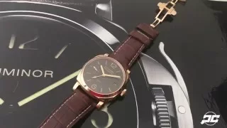 Panerai PAM570 1940 Radiomir GMT Oro Rosso (Red Gold) Video Review