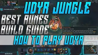 How To Play Udyr Patch 8.22 - The BEST Udyr Build: Udyr Jungle S8: LOL Udyr Build And Udyr Abilities