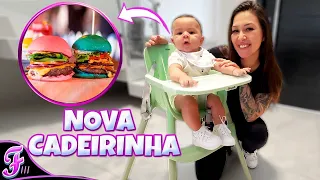 NOVA CADEIRINHA DA HAMBURGUERIA! - Fran Japa