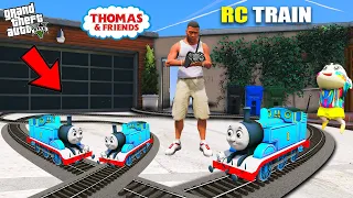 Franklin Trying To Make RC Mini Thomas Train In GTA 5 ! GTA 5 AVENGERS